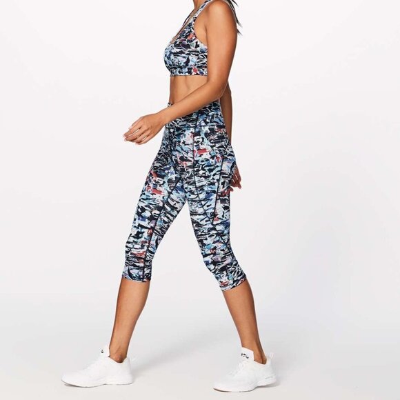 LULULEMON | Break Free Crop Leggings 17" | Sz. 4 - Picture 1 of 16